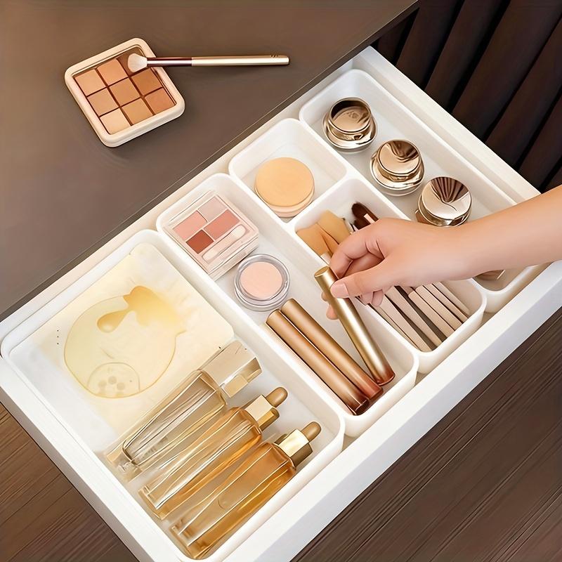 Organizer Tray Divider Set Desk Drawer Organizer Garage Organization and Storage Toolbox Accessories Desk Stationery Box Cosmetic Storage Box