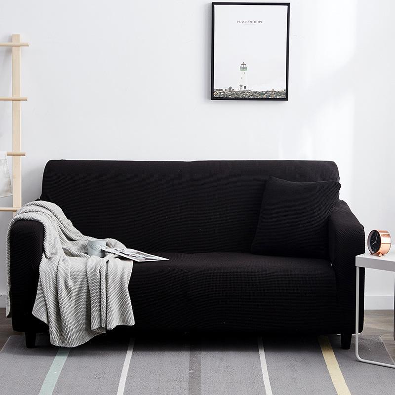 Чехол для дивана из однотонного кукурузного бархата 90-140cm — фото 7