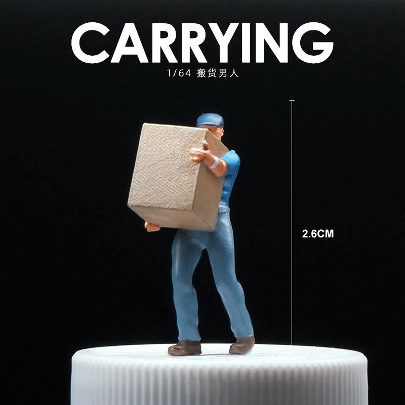 1/64 Miniature Human Figure Model, Miniature Toy, Mini Figurine, Scene Decoration Props, Diorama Matching Figures