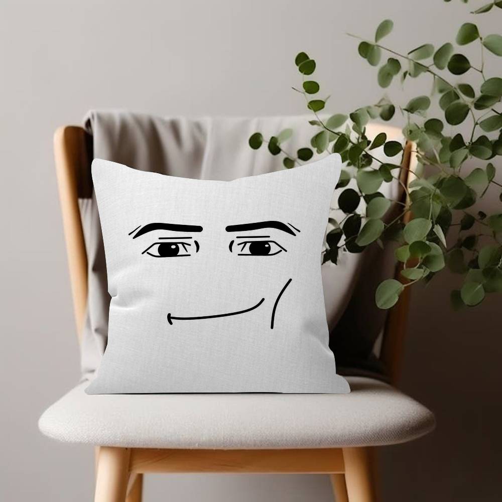 Creative Man Face Cushion Cover Inspired Decorative Pillow Sofa Home Decor Case Pillow Cases
