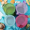 Beach Mesh Bag Circular Storage Bag Outdoor Finishing Collection Bag
