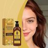Offerta a tempo limitato!!Gleamxi Tinta per Capelli Castano Formula Delicata Per Colore Naturale, Nutre i Capelli, Pratica Per l'Uso Quotidiano