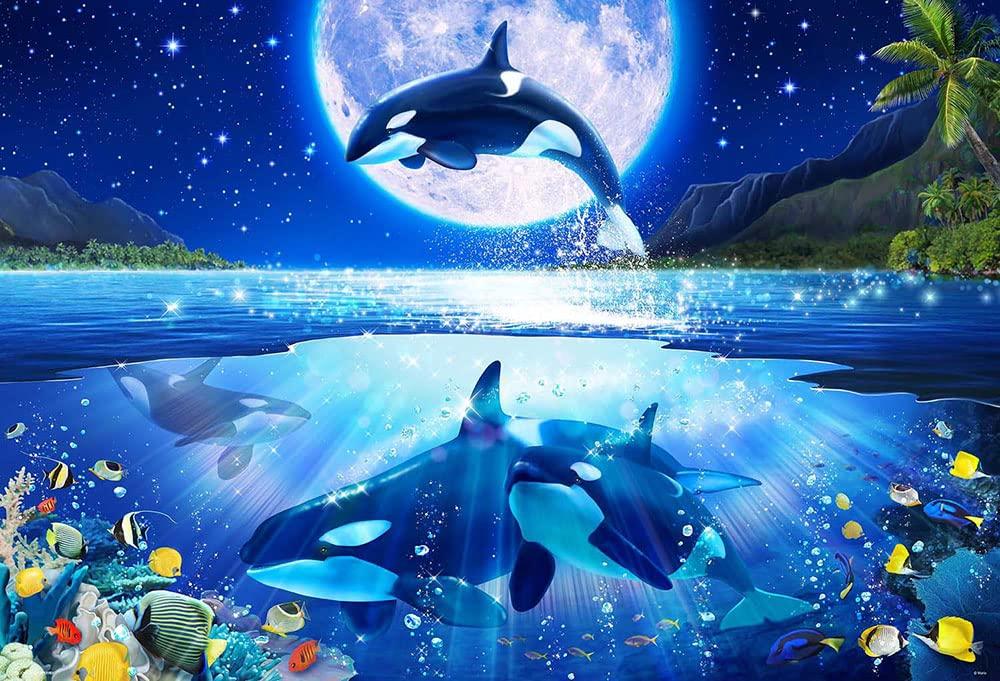 

[Made in Japan] Beverly 1000-Piece Jigsaw Puzzle Eternal Moon (49 x 72 cm) 81-133