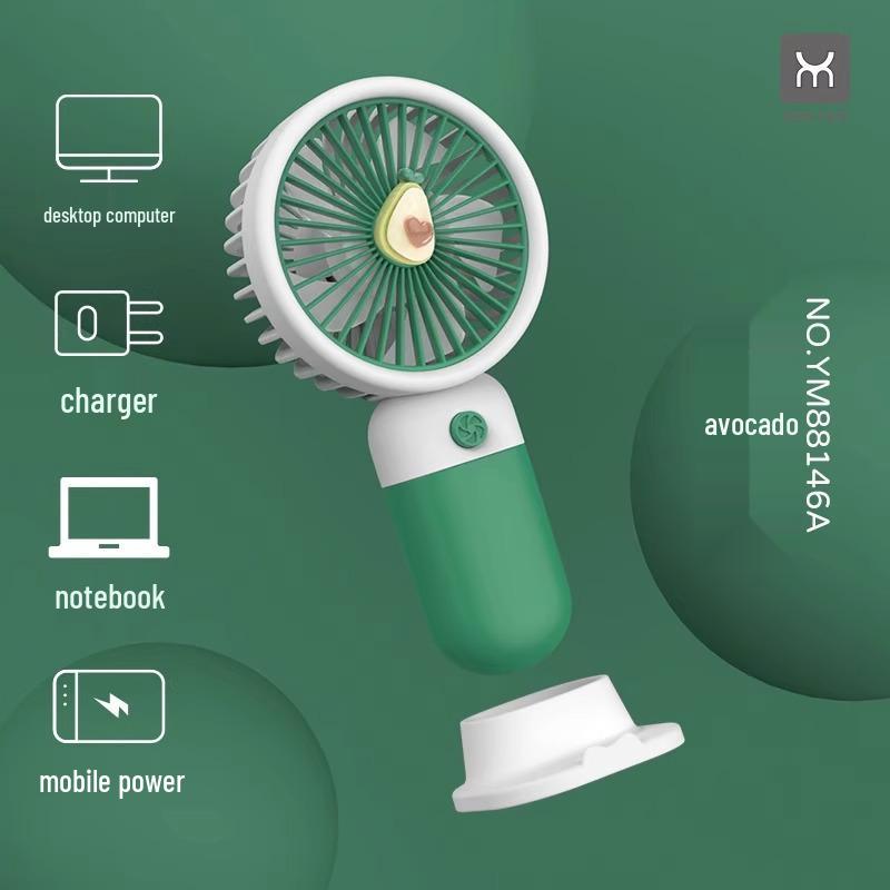 Newcomer Discount: Portable USB Rechargeable Handheld Mini Fan for Kids