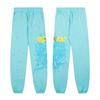 Men Women Casual Hooded Sweatshirt Jogger Pants Set With Foamed Star Letter Print Cotton Blend