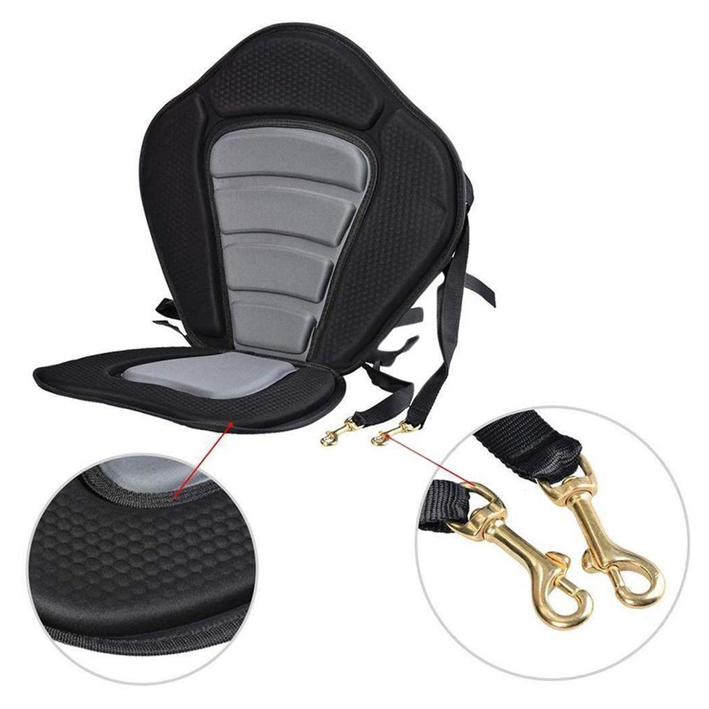 Canoe Port Kayak Seat With High Backrest With Removable Backrest Bag