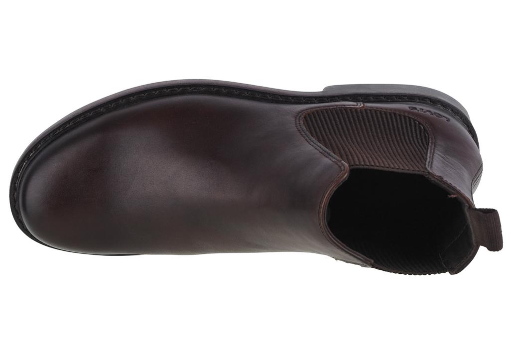 Levi's Pánské hnědé boty Amos Chelsea