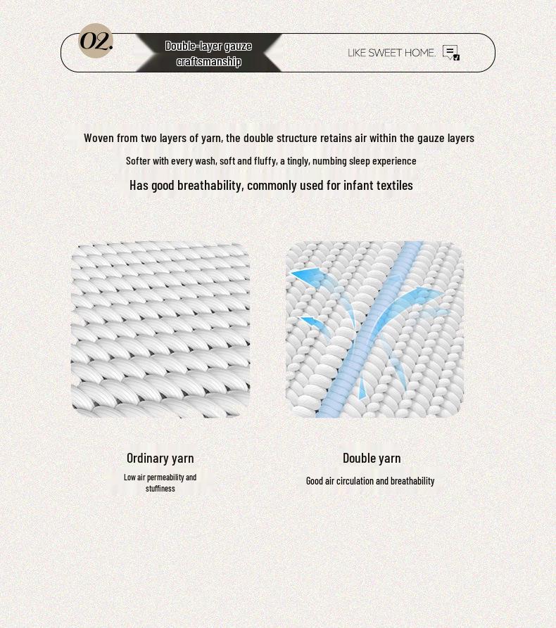 Princess Style 100% Cotton Double-Layer Gauze 4-Piece Bedding Set - Skin-Friendly and Baby-Safe