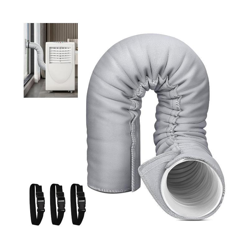 Universal AC Hose Cover Waterproof Dustproof Heat Proof Exhaust Pipe Protector for RV Travel Portable Air Conditioner