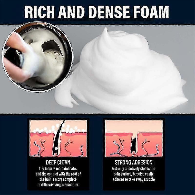 Men's Shaving Soap Bar Wet Shave For Sensitive Skin Rich Shaving Lather Soap Durable Men Beard Shaving Soap Gift For Boyfriends