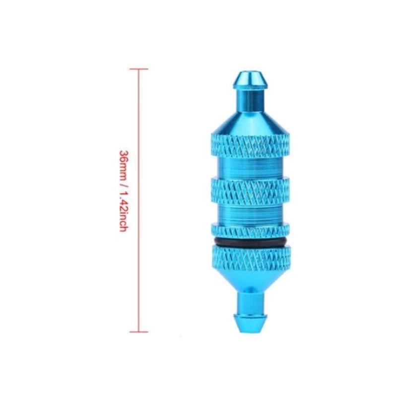 1PC Aluminum Fuel Filter Nitro 1/8 1/10 RC Model Car Spare Parts HSP Racing 02156 HSP 94122 94188 Traxxas TRX4