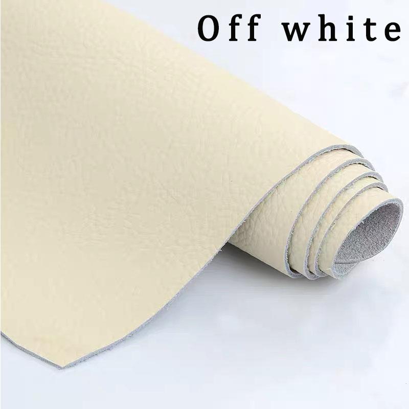 White cowhide leather, genuine leather with lychee pattern fabric, sofa seat soft package, top layer cowhide, off white whole le 20x30cm бежевый