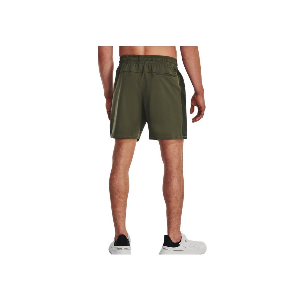 Under Armour Laced Spliced Sports Casual Shorts Men Shorts Army-Green 1379675-390