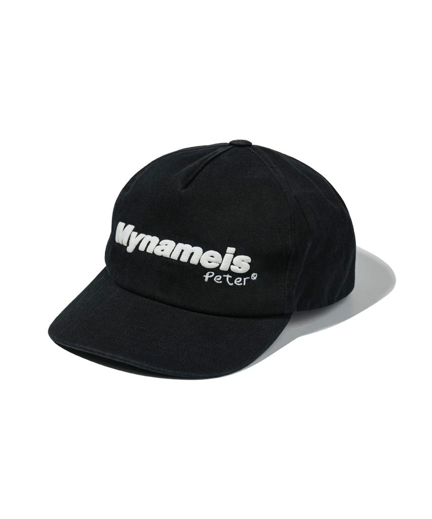 Maineimijeupiteo 5-Panel Peter Logo Cap - Black