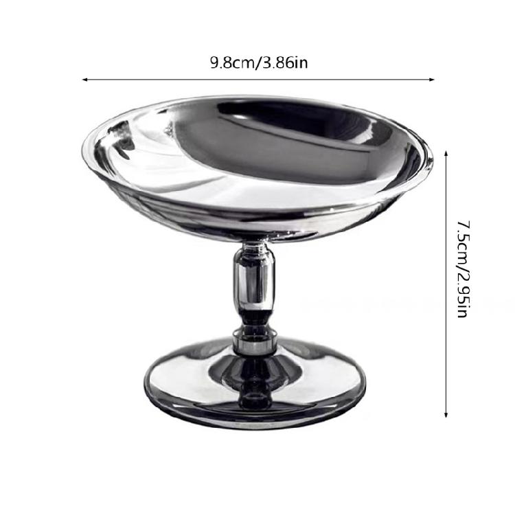 Elegante Salatschüssel Eisbehälter Teller für verlockende Snacks und Dessert