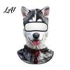 Cappuccio con Fantasia di Animali Realistica Maschera Integrale 3D con Orecchie Antivento Maschera Facciale da Ciclismo per Autunno Sci Inverno Copertura Protezione Solare Costume di Halloween