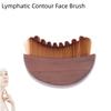 Lymphatic Contour Face Brush, Dry Brushing Face Brush, Lymphatic Drainage Massager For Face Sculpting