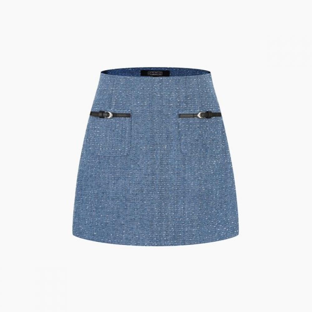 

Egoist Denim Like Skirt Es2ws461 BL/55