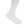 Pair of Silicone Moisturizing Socks White Ankle Length Dry Cracked Feet Hydrating Spa Socks for Women Men L