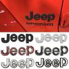 Metal Car Front Trunk Side Emblem  for Wrangler Tj Jk Jl Grand Cherokee Commander Renegade Liberty Compass Patriot