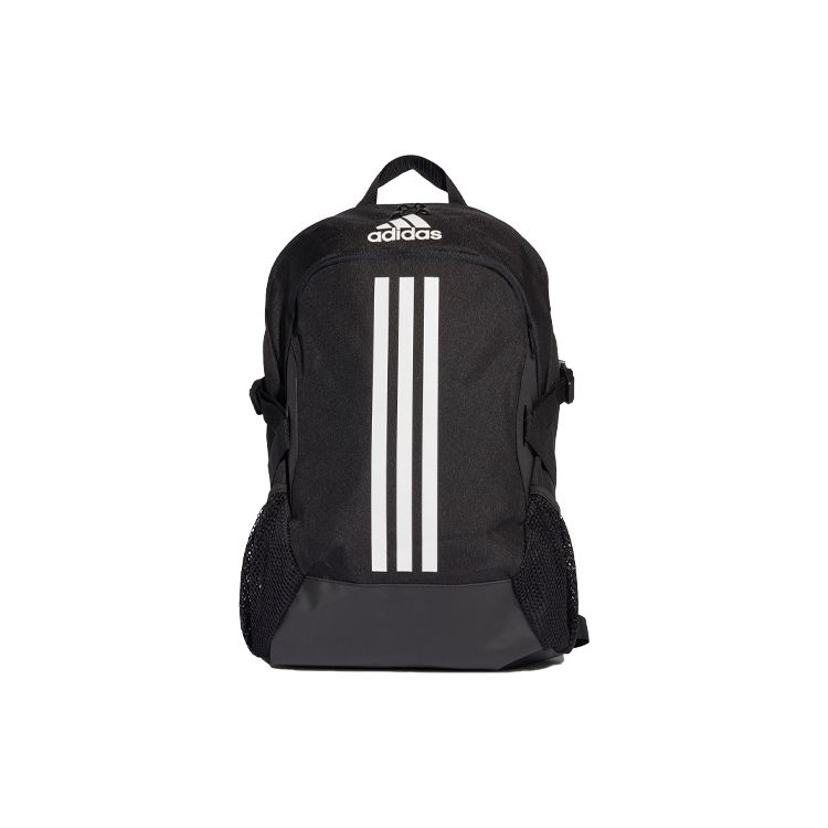 Adidas Large Capacity Logo Print Casual Sports Backpack Unisex Backpack Black FI7968 Black