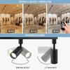 ANWIO Duct Rail Spotlight, Living Room Lighting Fixture, 6W Power Consumption, Upgraded Version, Enhanced Lighting, Dimmable, Color Adjustable, Free
