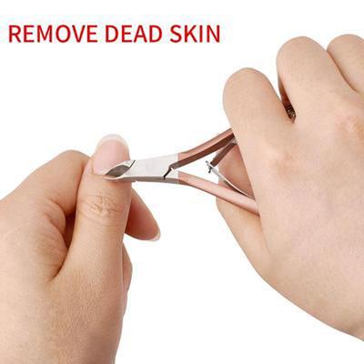 Stainless Steel Cuticle Nippers Remover Cuticle Trimmer Cutter Nail Care Tool for Manicure Pedicure