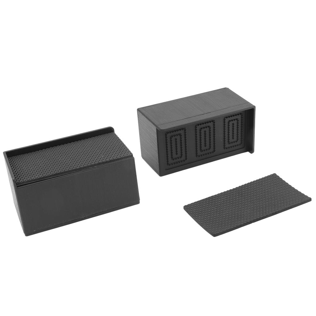 L-formade rektangulära möbelhöjare Gummi Stapelbara Soffhöjare för Bord Soffa Stol Säng