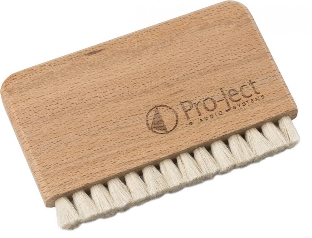 Goat Hair Brush with Wooden Handle for Wet Cleaning of LP Records Pro-Ject VC-S Brush - WOOD , Pro-Ject
