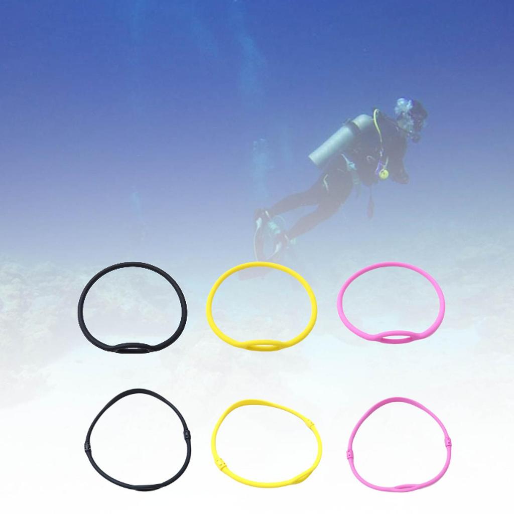 22inch Diving Regulator Holder Necklace, Silicone Supplies for Divers