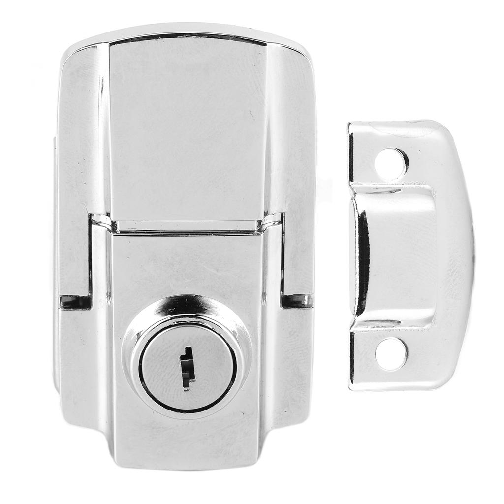 Motorcycle Rear Trunk Lock Anti?Theft with 2 Keys Modification Accessories Fit for Big Sheep