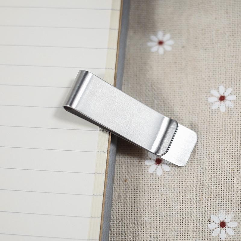 Retro Brass and Stainless Steel Pen Clip for TN Travel Notebooks