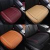 PU Leather Car Seat Cover 3D Breathable Pad Mat For Universal Auto Cushion Cover Chair Accessor S8L4