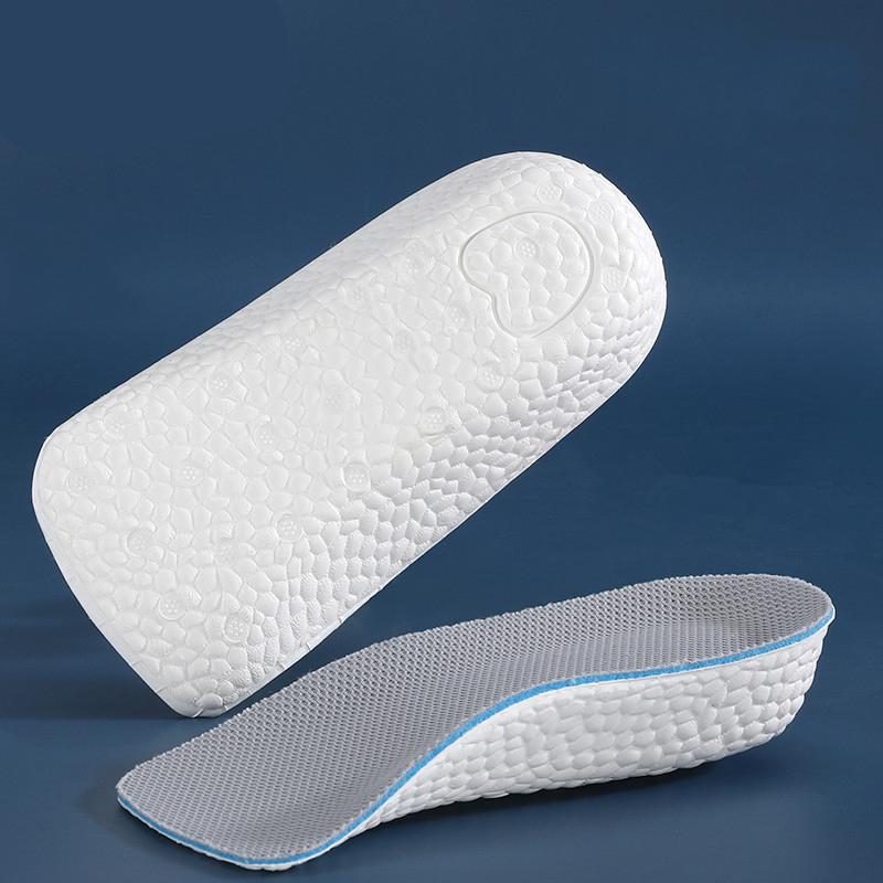Height Increase Insoles for Men Women Shoes Flat Feet Arch Support Orthopedic Insoles Sneakers Heel Lift Memory Foam Shoe Pads