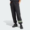 Adidas Originals Neuclassics Sweatpants Three Stripe Color Block Jogger Loose Knit Sports Pants Women Bottoms Black IU2501