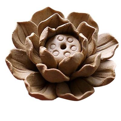 Lotus Räucherstäbchenhalter Hitzebeständig Sicher Dekorativ Lotus Räucherstäbchenbrenner für Wohnzimmer