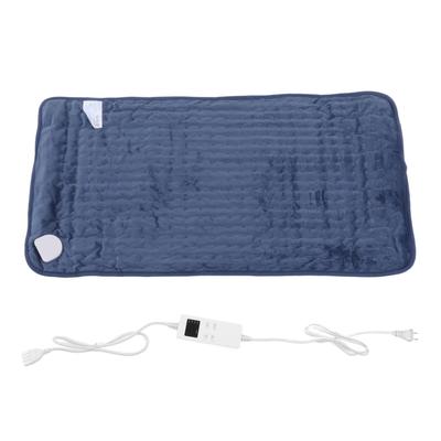 Zimní elektrická vyhřívací podložka, 6 nastavení vyhřívání pro křeče, úlevu od bolesti zad, krku a ramen