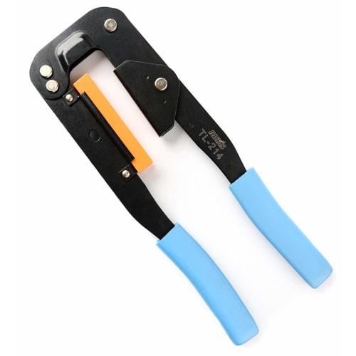 

IWISS TL-214 Инструмент для обжима плоского кабеля, IDC обжимник 214