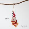 NUCHI Luminous Wooden Christmas Tree Ornaments - Small House Pendant Decorations