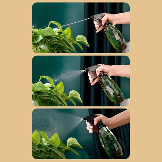 600ML Spray Bottle Multi-purpose Adjustable Nozzle Portable Gardening Hand Pressure Pump Sprayer for Home