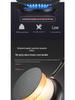 Silver Non-Stick Medical Stone Frying Pan - Universal Stove-Compatible for Pancakes and Steaks