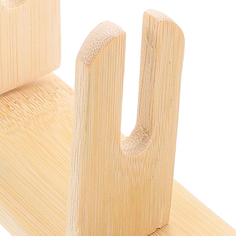 2Stk Holz Fächerständer Für Handfächer Wohnaccessoires Sammlerstücke