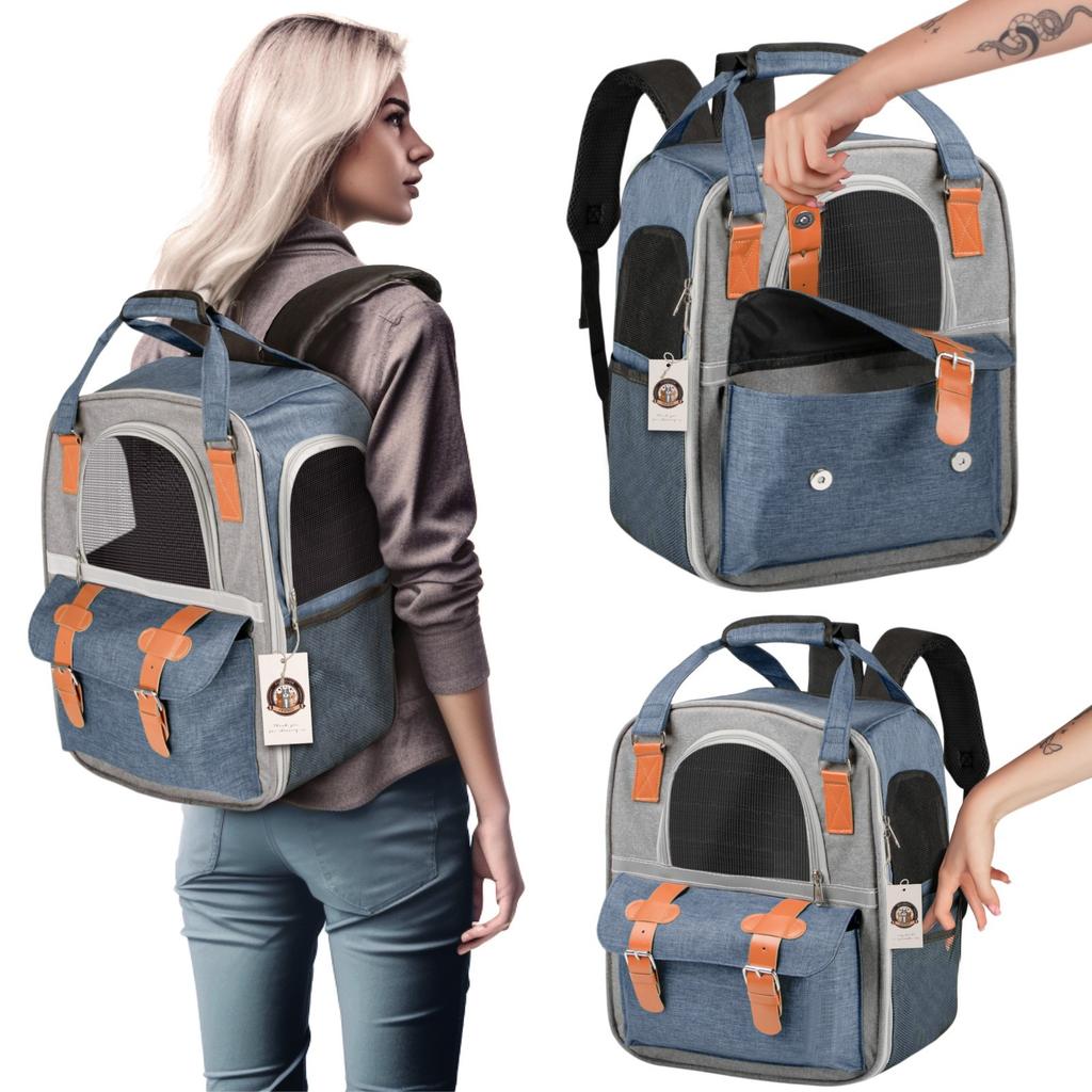 Backpack Carrier for Cats and Dogs Pet Travel Bag