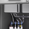 Universal Kitchen Bathroom Drain Pipe Three Way Connector Anti Odor Water Purifier Filter Three Way Anti Odor Plug