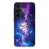 Phone Case - Nike - Samsung Galaxy A55 - Silicone - Soft - Colorful White Logo