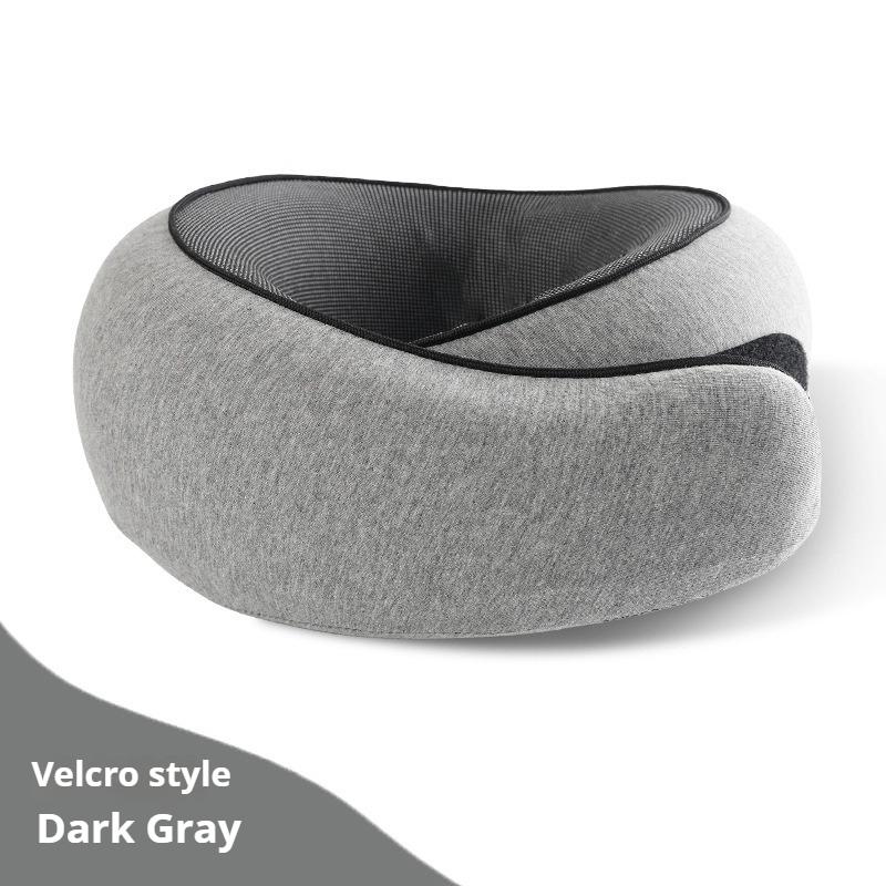 Memory Foam U-shaped Pillow, Suitable for Office Naps, Storage, Driving, Travel, Neck Support, and Airplane Use.