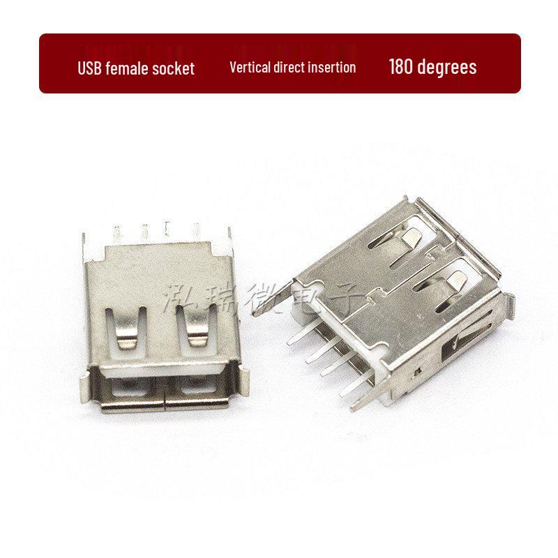 USB Female to Male Type-C Connector, Type-A/B SMD with Straight/Bent Pins