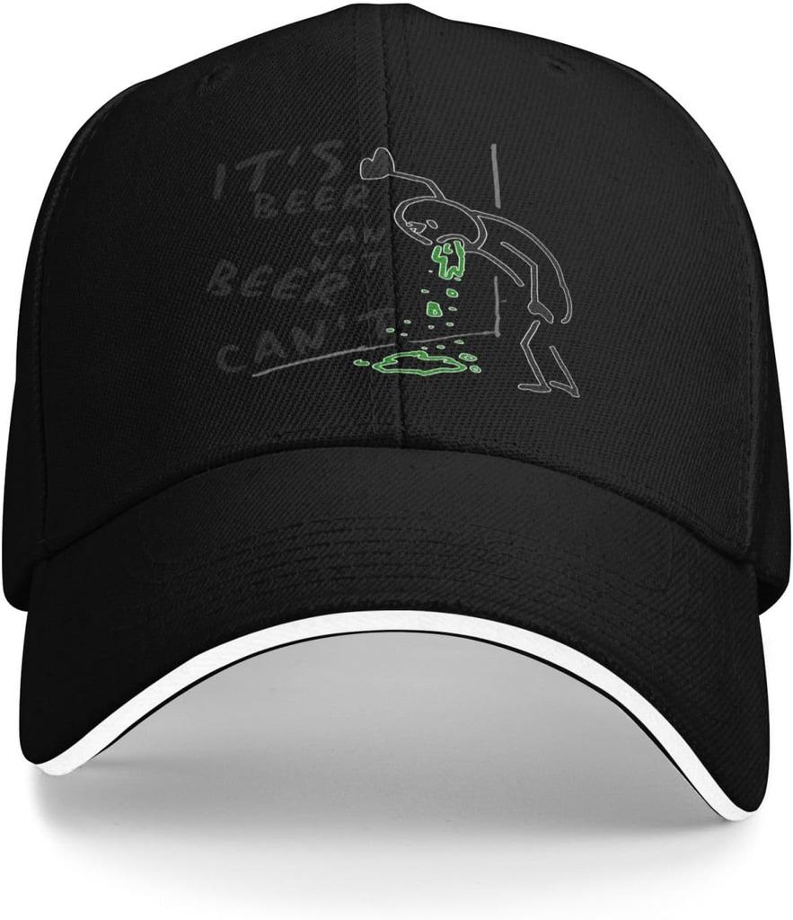 Its Beer Can Not Beer Cant Funny Drinking Graphic Baseball Cap Polyester Adjustable Outdoor Hat