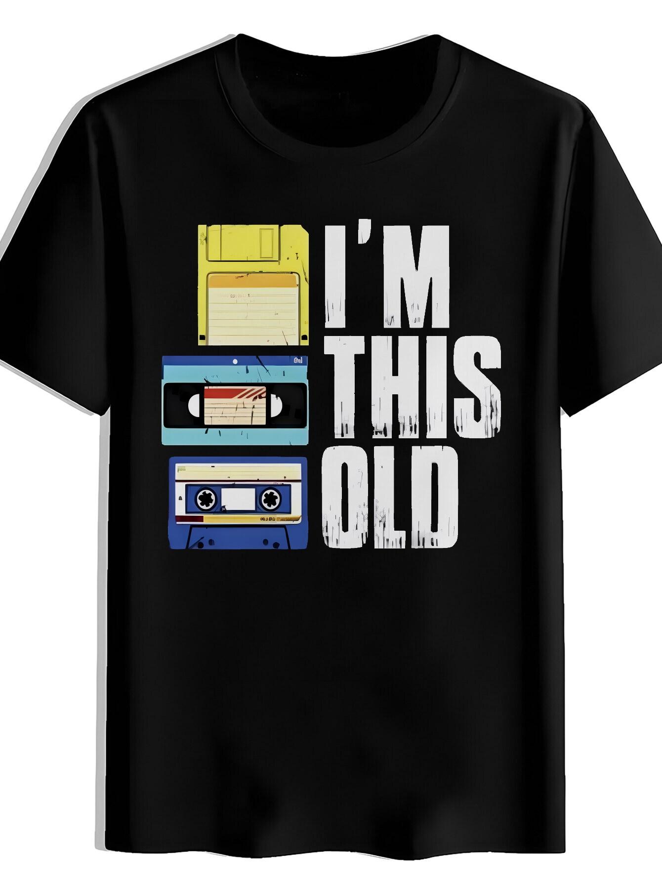 T-shirt Yellow and  Tape Print XXXXL