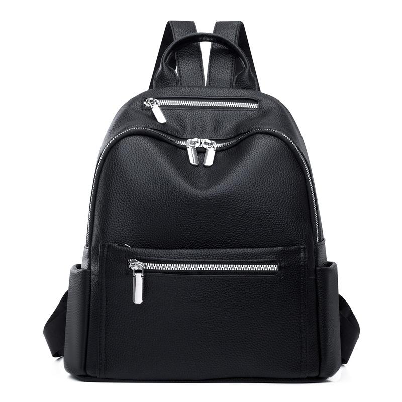 Backpack Women's New Korean Version Large Capacity Women's Backpack Fashionable and Versatile Student Bag Women's Bag Trend